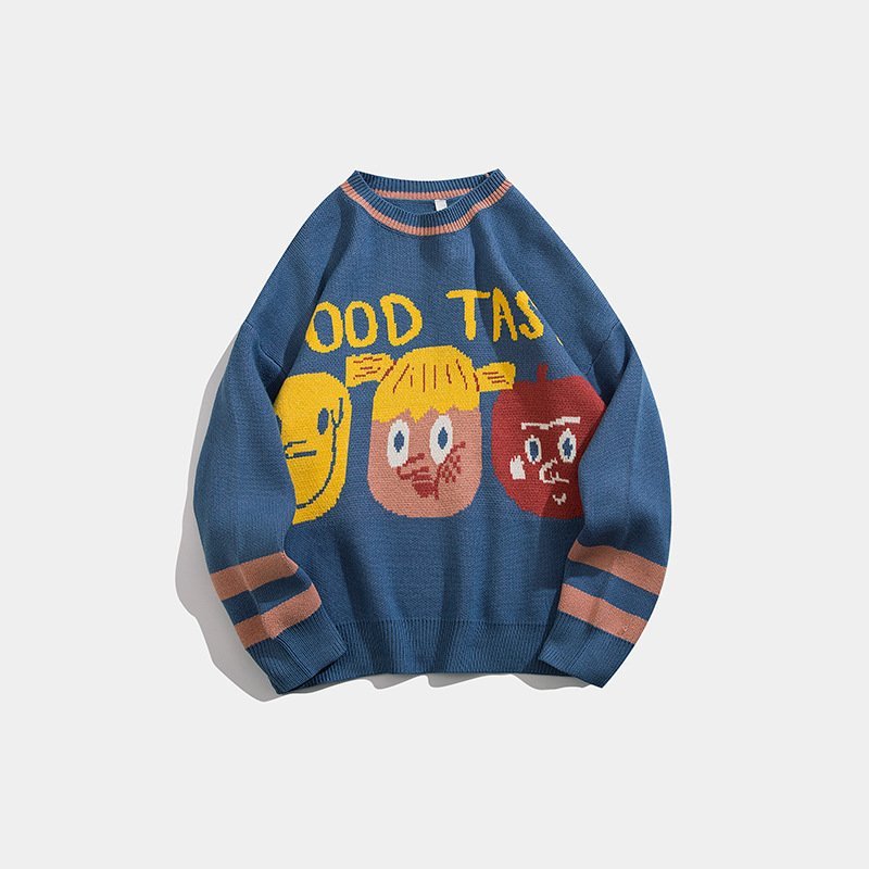 Lazy Wind Cartoon Sweater Women Wearing Student Jackets For Autumn And Winter - Image 3