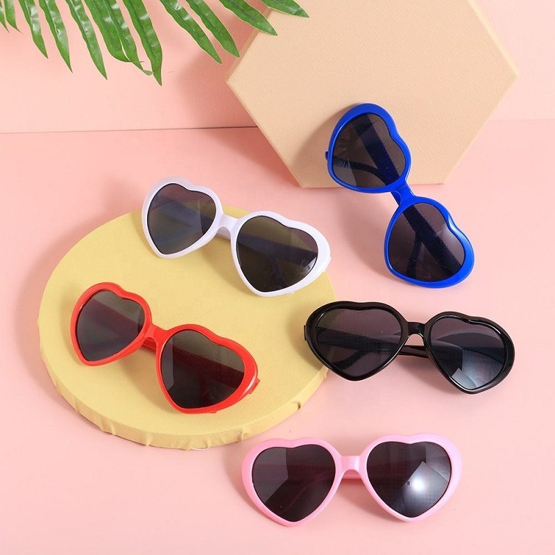 Heart Shape Special Effects Sun Glasses Fashion Women Gift Birthday Party Decoration - Image 2